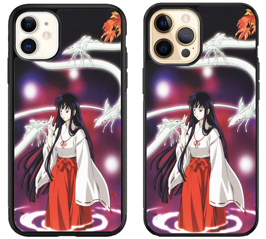 Kikyo Inuyasha Anime iPhone 12 | 12 Mini | 12 Pro | 12 Pro Max Case