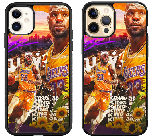 King James Lakers Lebron James iPhone 12 | 12 Mini | 12 Pro | 12 Pro Max Case