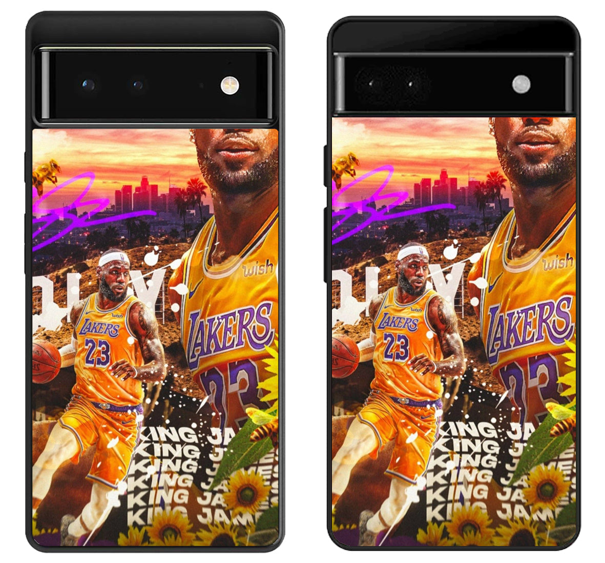 King James Lakers Lebron James Google Pixel 6 | 6A | 6 Pro Case