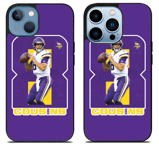 Kirk Cousins Minnesota Vikings iPhone 13 | 13 Mini | 13 Pro | 13 Pro Max Case