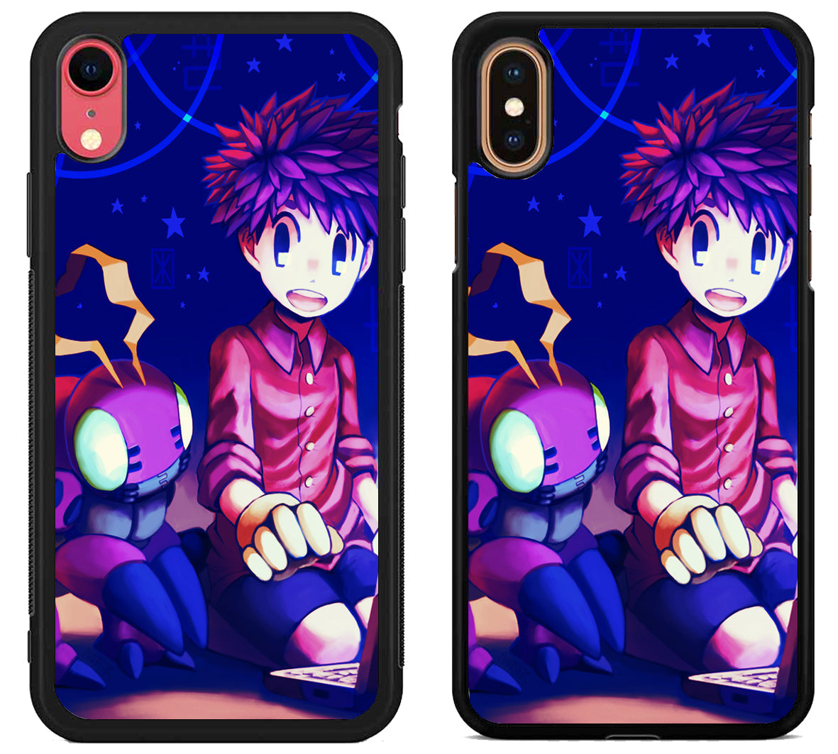 Koushiro & Tentomon Digimon Cover iPhone X | Xs | Xr | Xs Max Case