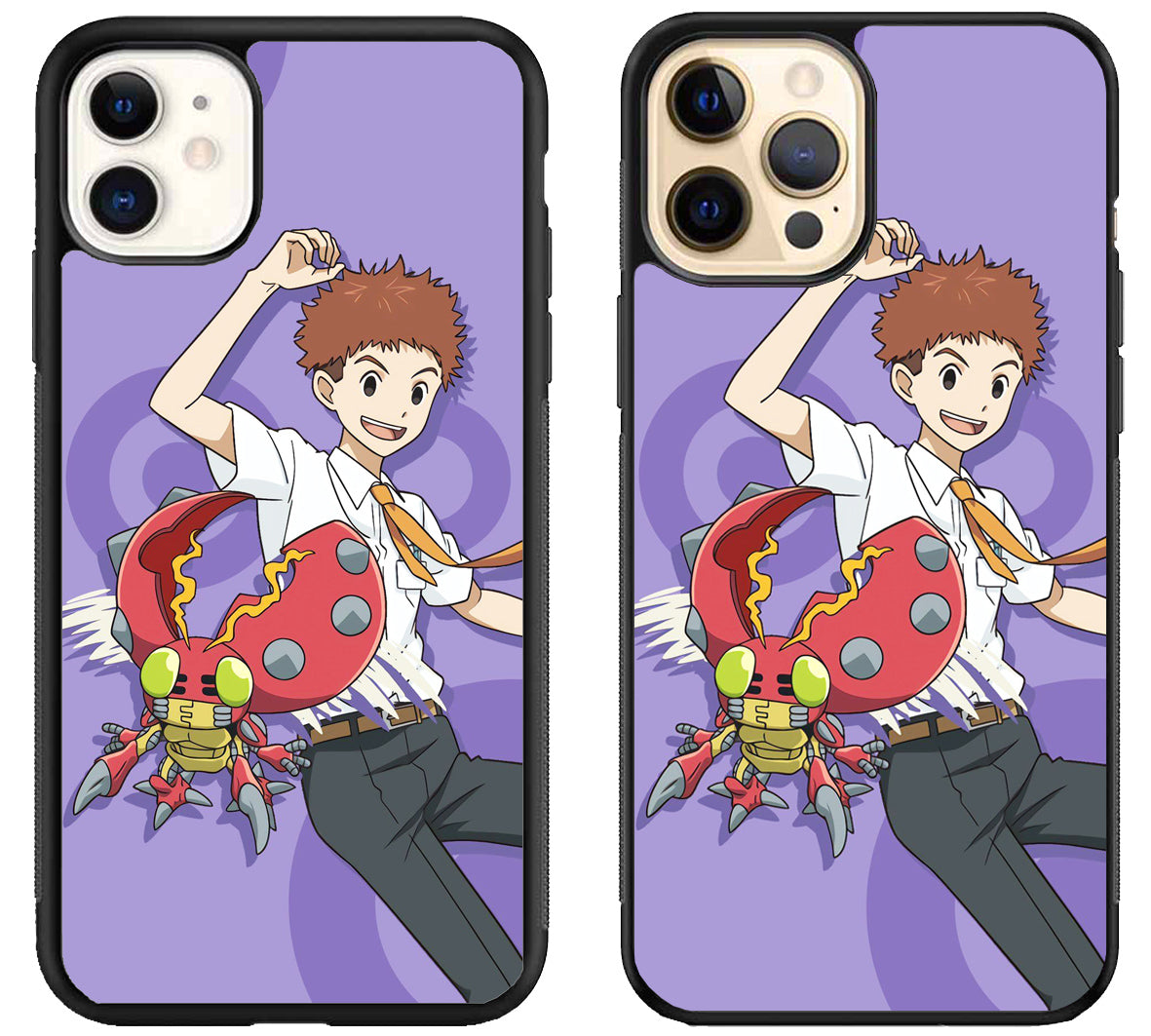 Koushiro & Tentomon Digimon iPhone 12 | 12 Mini | 12 Pro | 12 Pro Max Case