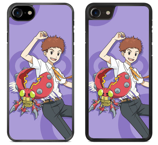 Koushiro & Tentomon Digimon iPhone SE 2020 | iPhone SE 2022 Case