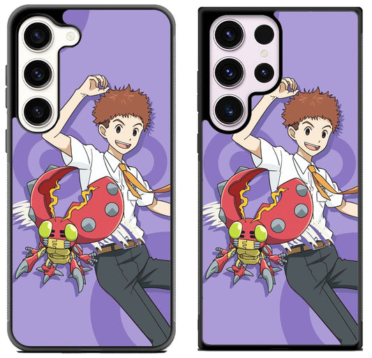 Koushiro & Tentomon Digimon Samsung Galaxy S23 | S23+ | S23 Ultra Case