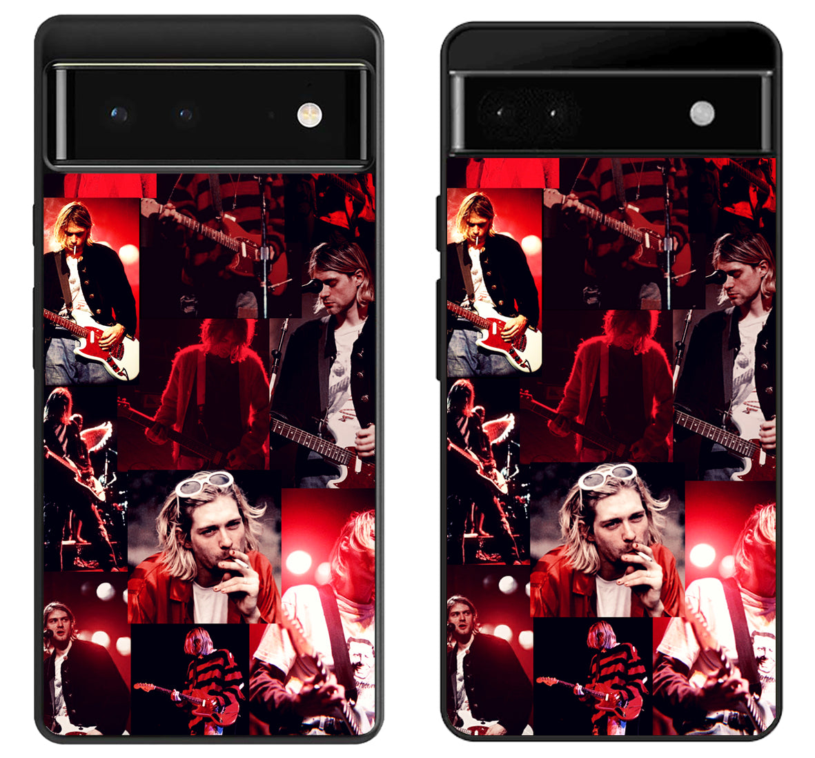 Kurt Cobain Collage Google Pixel 6 | 6A | 6 Pro Case