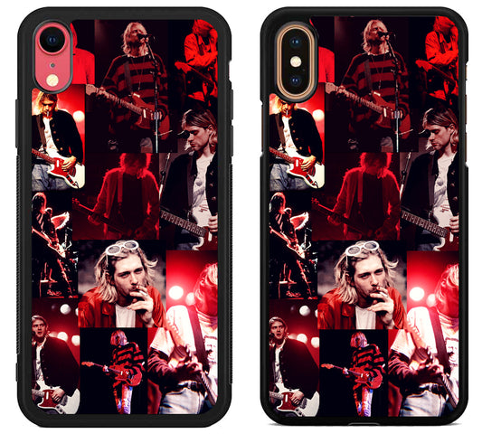Kurt Cobain Collage iPhone X | Xs | Xr | Xs Max Case