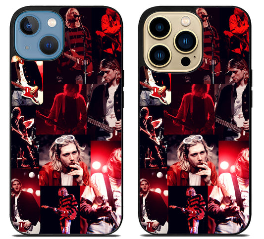 Kurt Cobain Collage iPhone 14 | 14 Plus | 14 Pro | 14 Pro Max Case