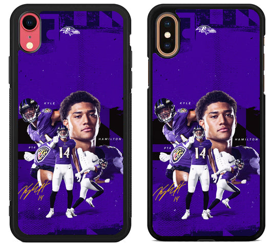 Kyle Hamilton Baltimore Ravens iPhone X | Xs | Xr | Xs Max Case