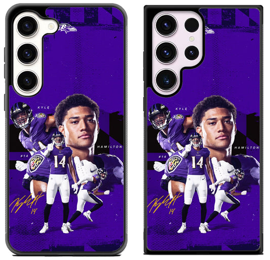 Kyle Hamilton Baltimore Ravens Samsung Galaxy S23 | S23+ | S23 Ultra Case