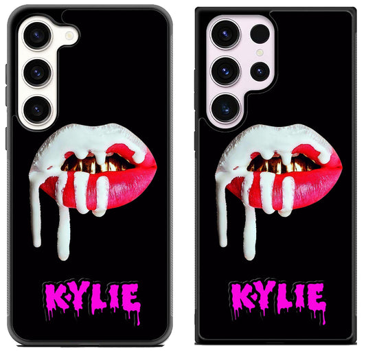 Kylie Jenner Lips Black Samsung Galaxy S23 | S23+ | S23 Ultra Case