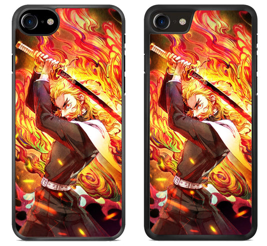 Kyojuro Rengoku Demon Slayer Anime iPhone SE 2020 | iPhone SE 2022 Case