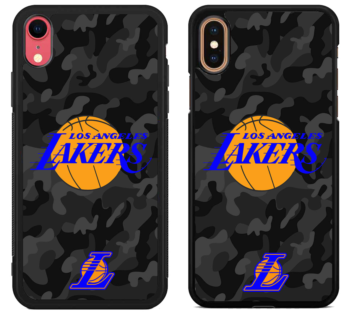LA Lakers Black Camo iPhone X | Xs | Xr | Xs Max Case