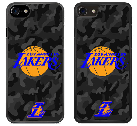 LA Lakers Black Camo iPhone SE 2020 | iPhone SE 2022 Case