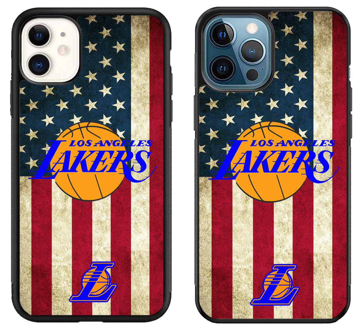 LA Lakers US Flag iPhone 11 | 11 Pro | 11 Pro Max Case