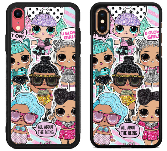 LOL Surprise Glow Girls iPhone X | Xs | Xr | Xs Max Case