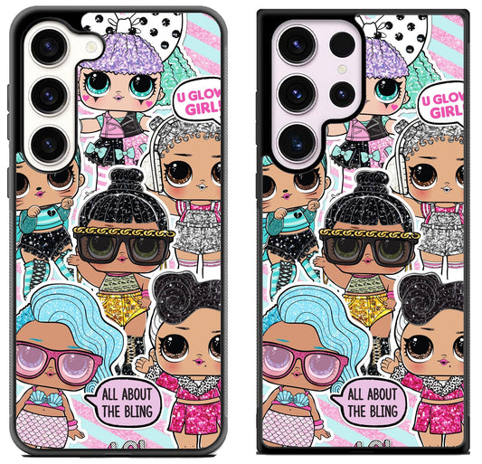 LOL Surprise Glow Girls Samsung Galaxy S23 | S23+ | S23 Ultra Case