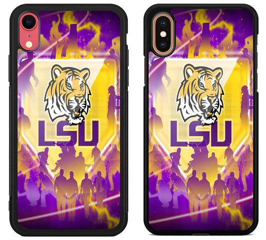 LSU Tigers Background Team iPhone X | Xs | Xr | Xs Max Case