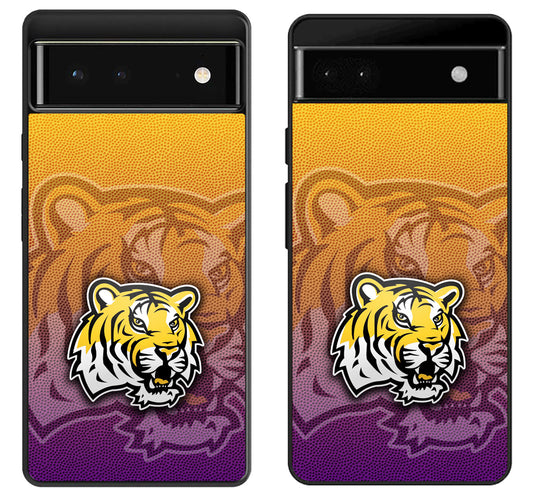 LSU Tigers Background Google Pixel 6 | 6A | 6 Pro Case