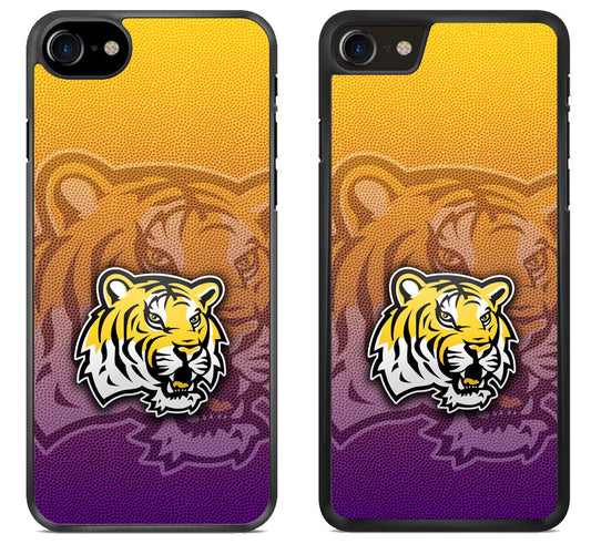 LSU Tigers Background iPhone SE 2020 | iPhone SE 2022 Case
