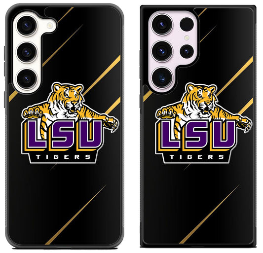 LSU Tigers Football Black Samsung Galaxy S23 | S23+ | S23 Ultra Case