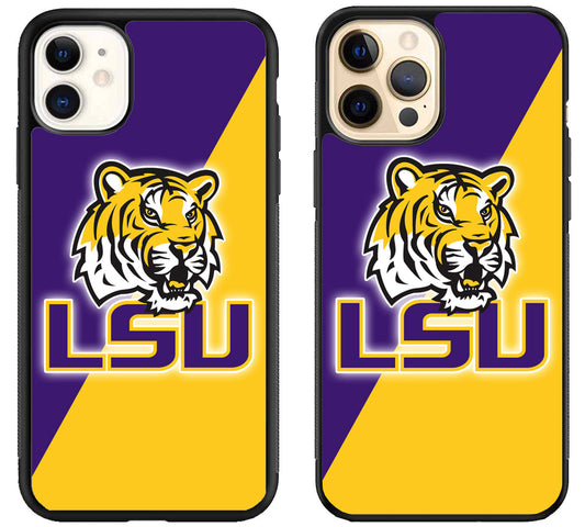 LSU Tigers Football iPhone 12 | 12 Mini | 12 Pro | 12 Pro Max Case