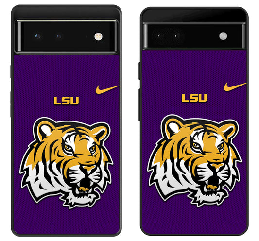 LSU Tigers football Logo Google Pixel 6 | 6A | 6 Pro Case