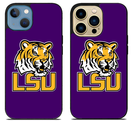 LSU Tigers football iPhone 14 | 14 Plus | 14 Pro | 14 Pro Max Case