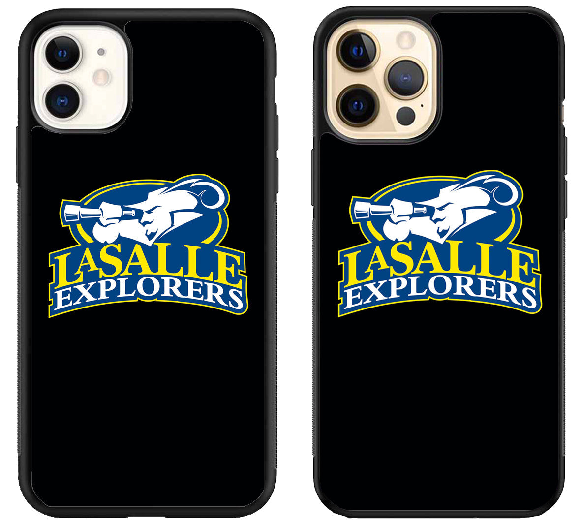 La Salle Explorers Black iPhone 12 | 12 Mini | 12 Pro | 12 Pro Max Case