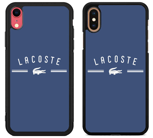 Lacoste Logo Blue iPhone X | Xs | Xr | Xs Max Case