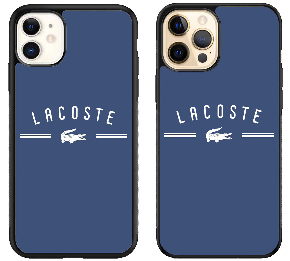 Lacoste Logo Blue iPhone 12 | 12 Mini | 12 Pro | 12 Pro Max Case