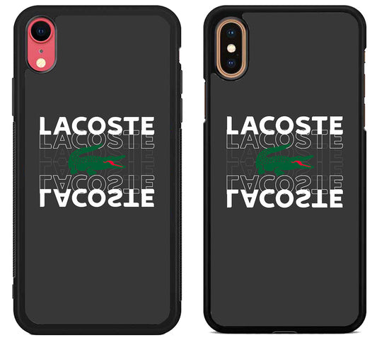 Lacoste Logo Cover iPhone X | Xs | Xr | Xs Max Case