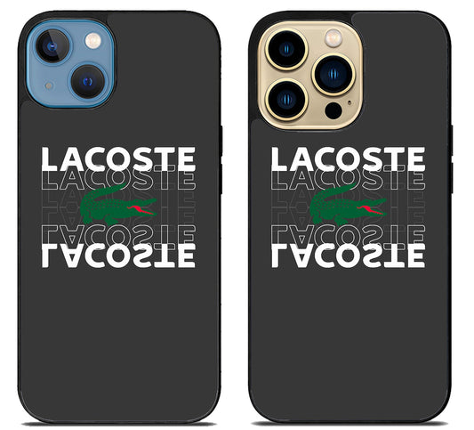 Lacoste Logo Cover iPhone 14 | 14 Plus | 14 Pro | 14 Pro Max Case