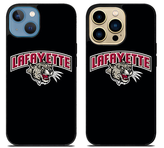 Lafayette Leopards Black iPhone 14 | 14 Plus | 14 Pro | 14 Pro Max Case