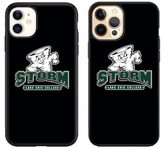 Lake Erie Storm Black iPhone 12 | 12 Mini | 12 Pro | 12 Pro Max Case