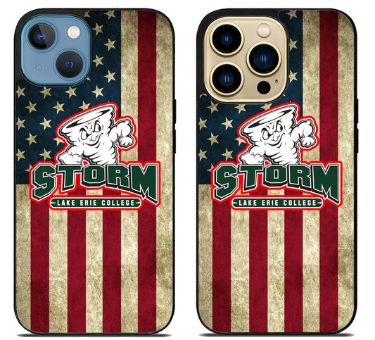 Lake Erie Storm Logo iPhone 14 | 14 Plus | 14 Pro | 14 Pro Max Case