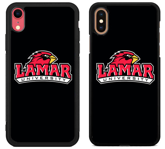 Lamar Cardinals University Black iPhone X | Xs | Xr | Xs Max Case
