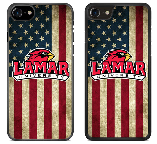 Lamar Cardinals University Flag iPhone SE 2020 | iPhone SE 2022 Case