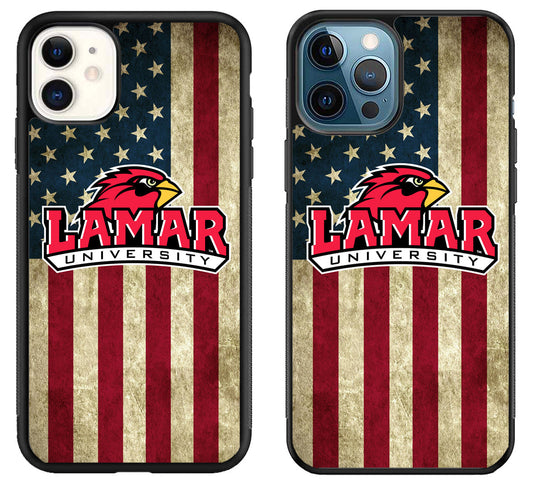 Lamar Cardinals University Flag iPhone 11 | 11 Pro | 11 Pro Max Case
