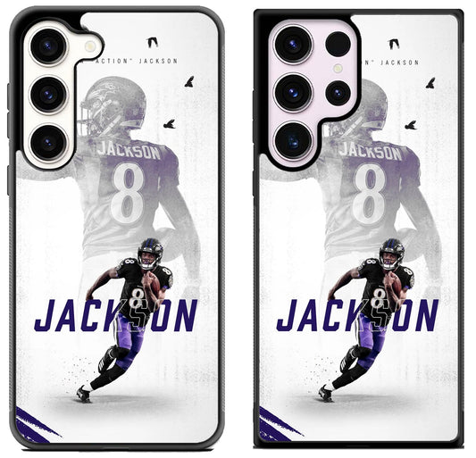 Lamar Jackson Baltimore Ravens Samsung Galaxy S23 | S23+ | S23 Ultra Case