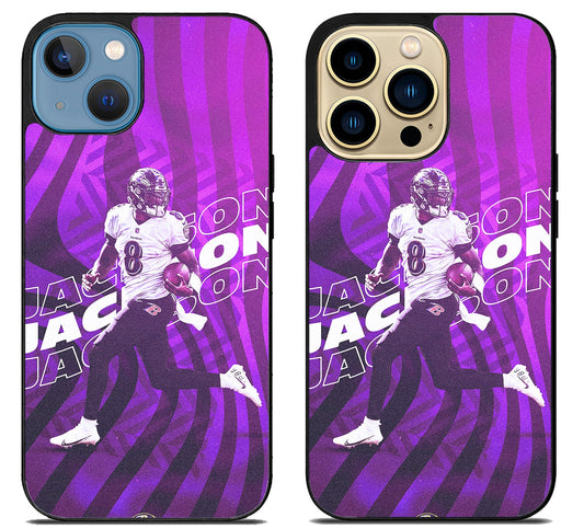 Lamar Jackson Baltimore Ravens Cool iPhone 14 | 14 Plus | 14 Pro | 14 Pro Max Case