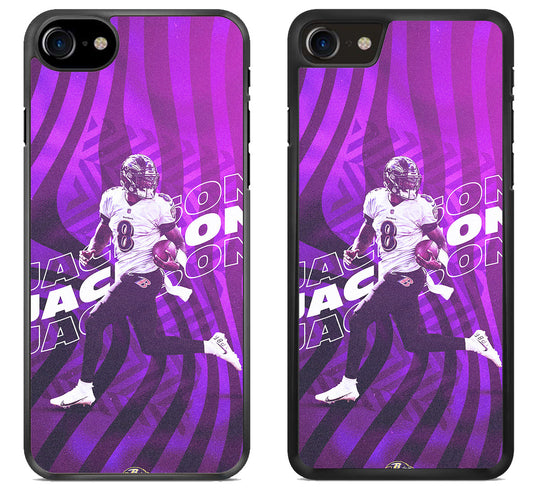 Lamar Jackson Baltimore Ravens Cool iPhone SE 2020 | iPhone SE 2022 Case