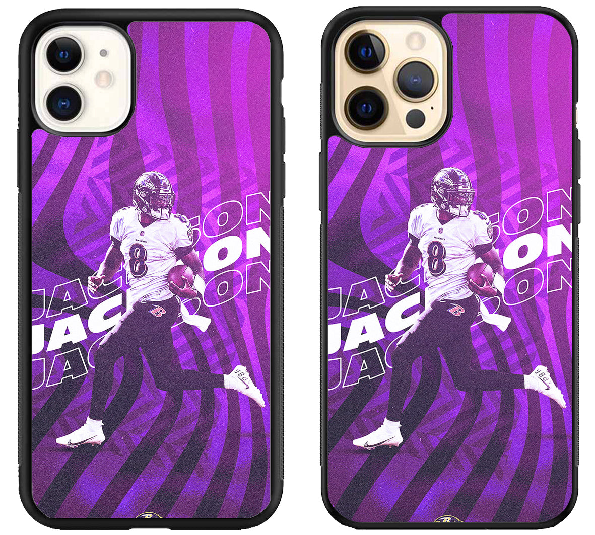 Lamar Jackson Baltimore Ravens Cool iPhone 12 | 12 Mini | 12 Pro | 12 Pro Max Case