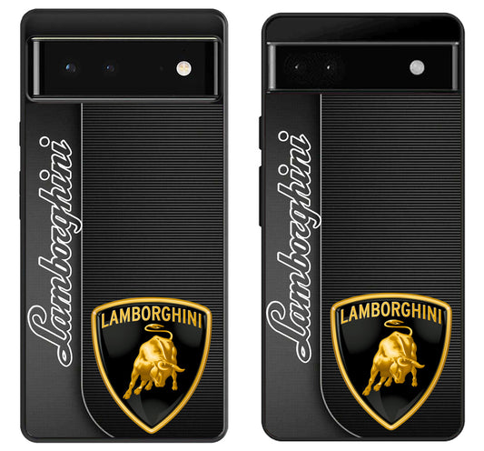 Lamborghini Black Cover Google Pixel 6 | 6A | 6 Pro Case