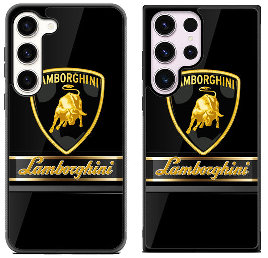 Lamborghini Black Metallic Samsung Galaxy S23 | S23+ | S23 Ultra Case
