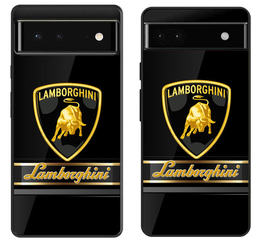 Lamborghini Black Metallic Google Pixel 6 | 6A | 6 Pro Case