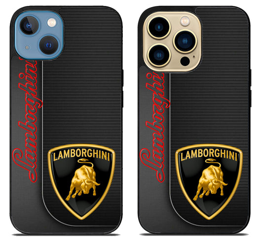 Lamborghini Black Red iPhone 14 | 14 Plus | 14 Pro | 14 Pro Max Case