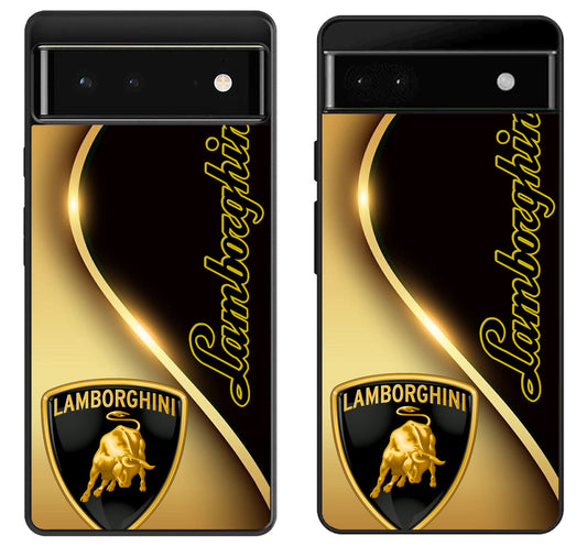 Lamborghini Gold Metallic Google Pixel 6 | 6A | 6 Pro Case