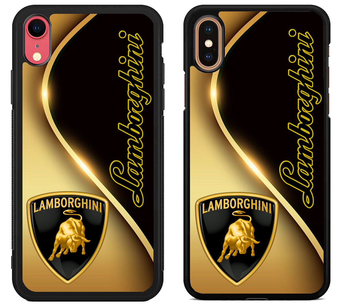 Lamborghini Gold Metallic iPhone X | Xs | Xr | Xs Max Case