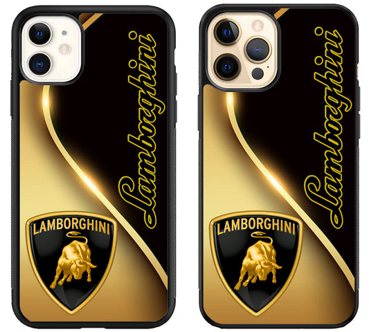 Lamborghini Gold iPhone 12 | 12 Mini | 12 Pro | 12 Pro Max Case