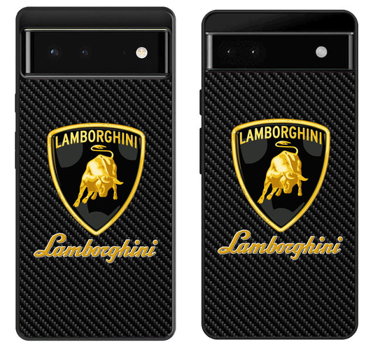 Lamborghini Logo Carbon Google Pixel 6 | 6A | 6 Pro Case